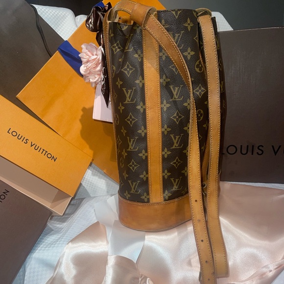 Louis Vuitton Logo Print Randonee Backpack - Picture 5 of 16